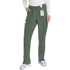 Women's EDS Essentials Natural Rise Tapered Leg Pull-On Scrub Pant