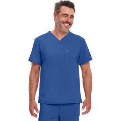 Men's EDS Essentials Tuckable V-Neck Scrub Top