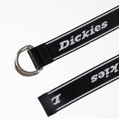 Women's D-Ring Logo Print Web Belt
