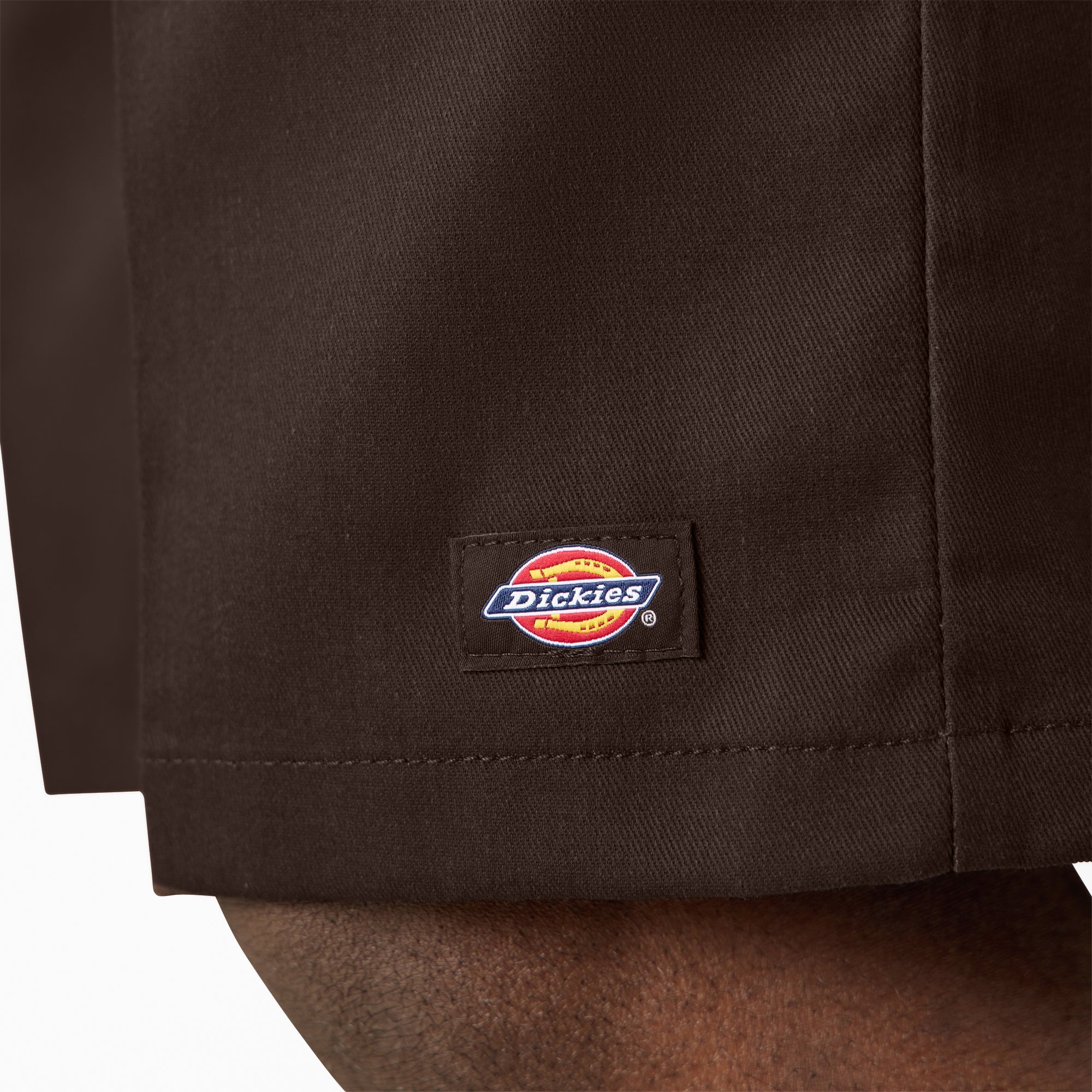 Loose Fit Flat Front Work Shorts, 13"