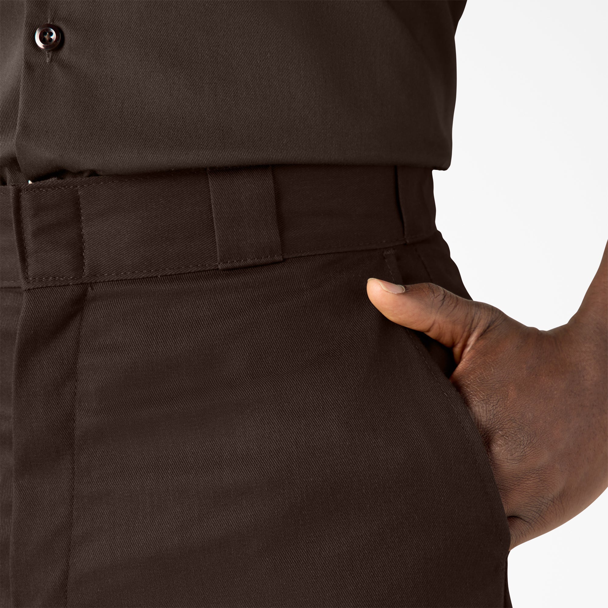 Loose Fit Flat Front Work Shorts, 13"