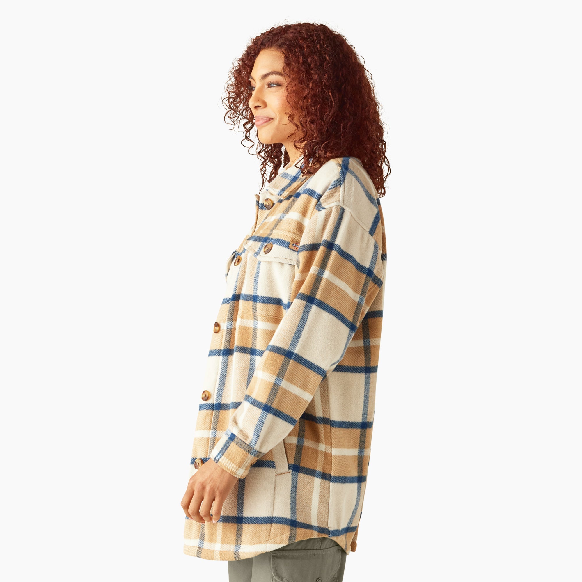 Women's Oversized Shirt Jacket