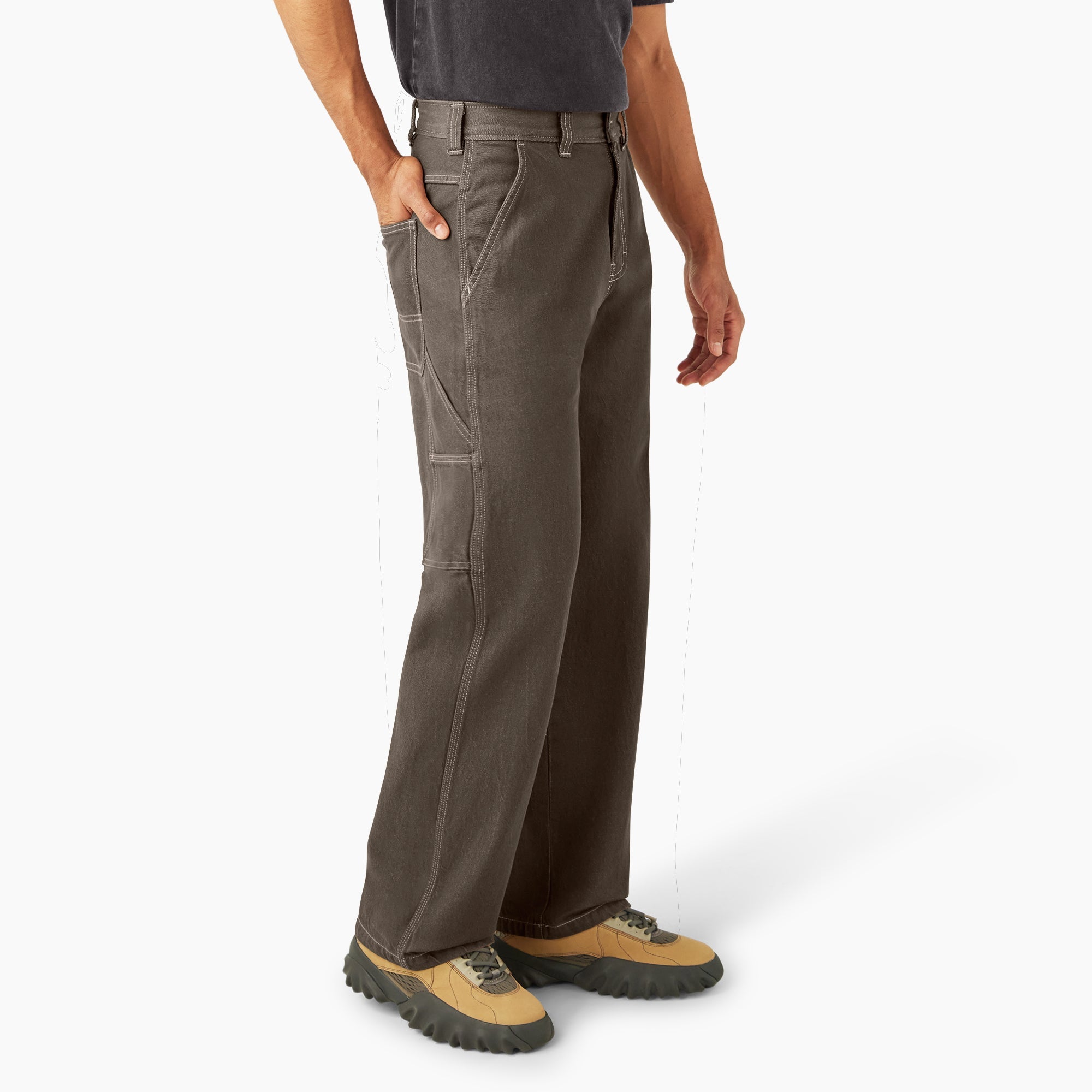 Loose Fit Utility Jeans