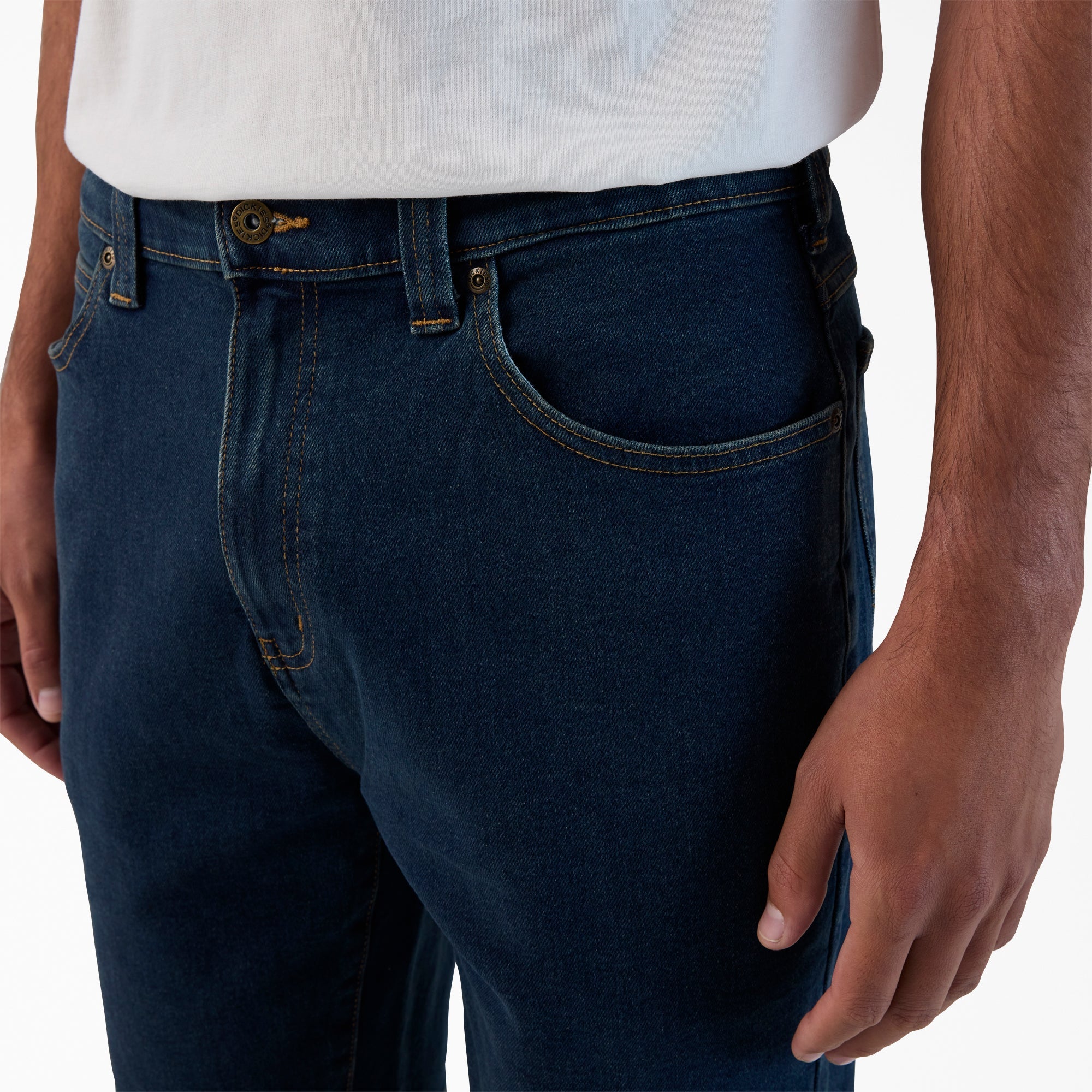 FLEX 5-Pocket Denim Shorts, 11"