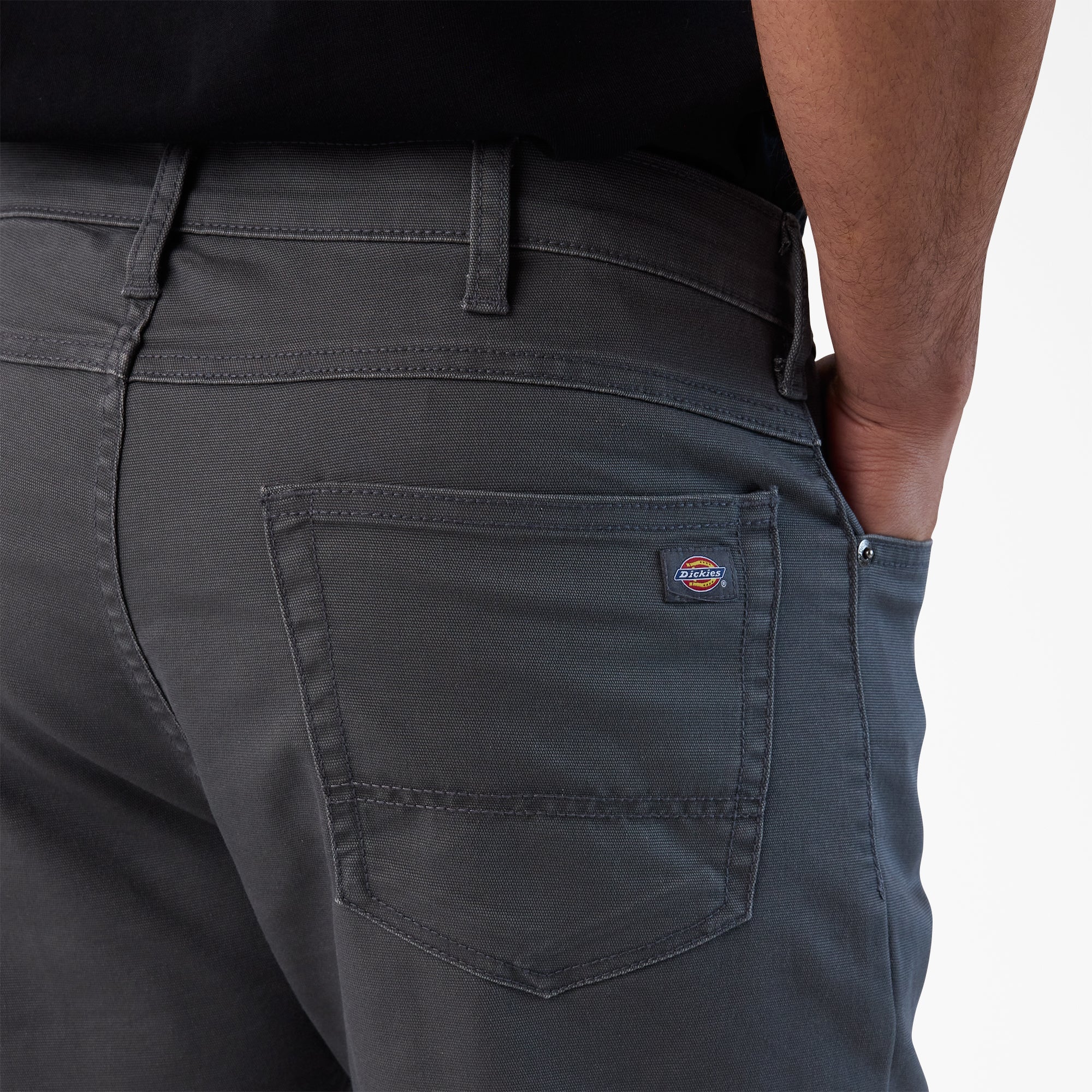 FLEX 5-Pocket Duck Canvas Shorts, 11"