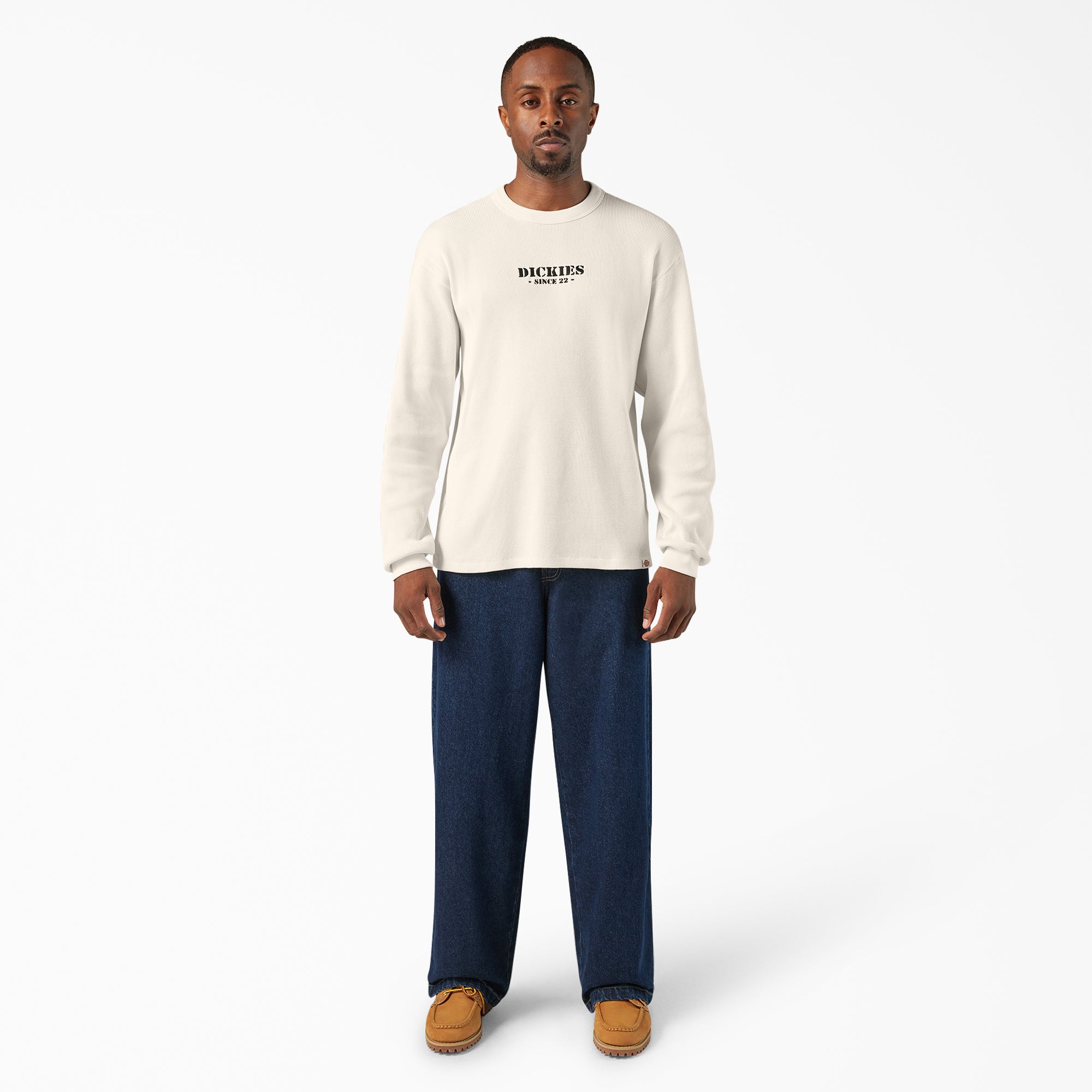 Long Sleeve Waffle Shirt