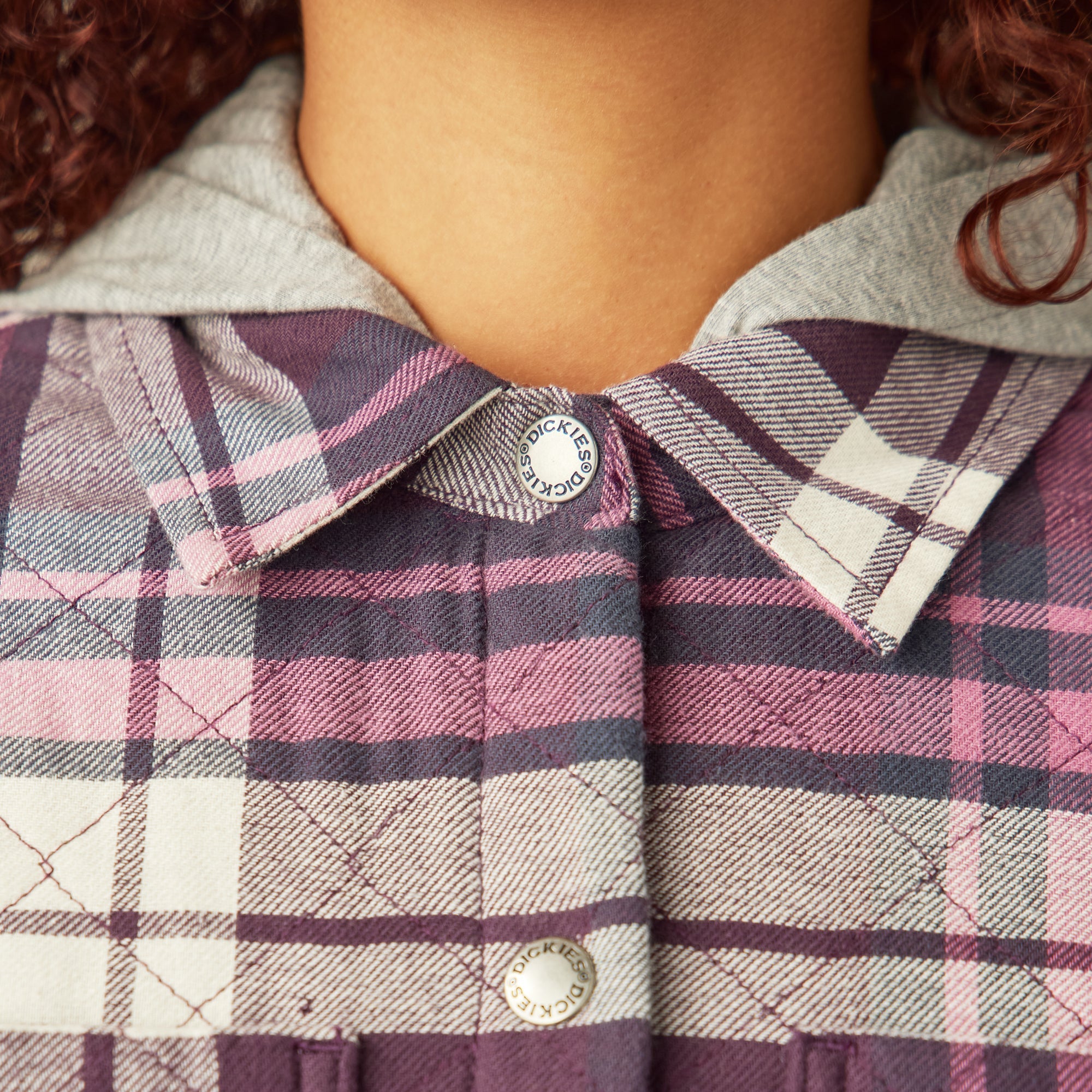 Women's Flannel Hooded Shirt Jacket