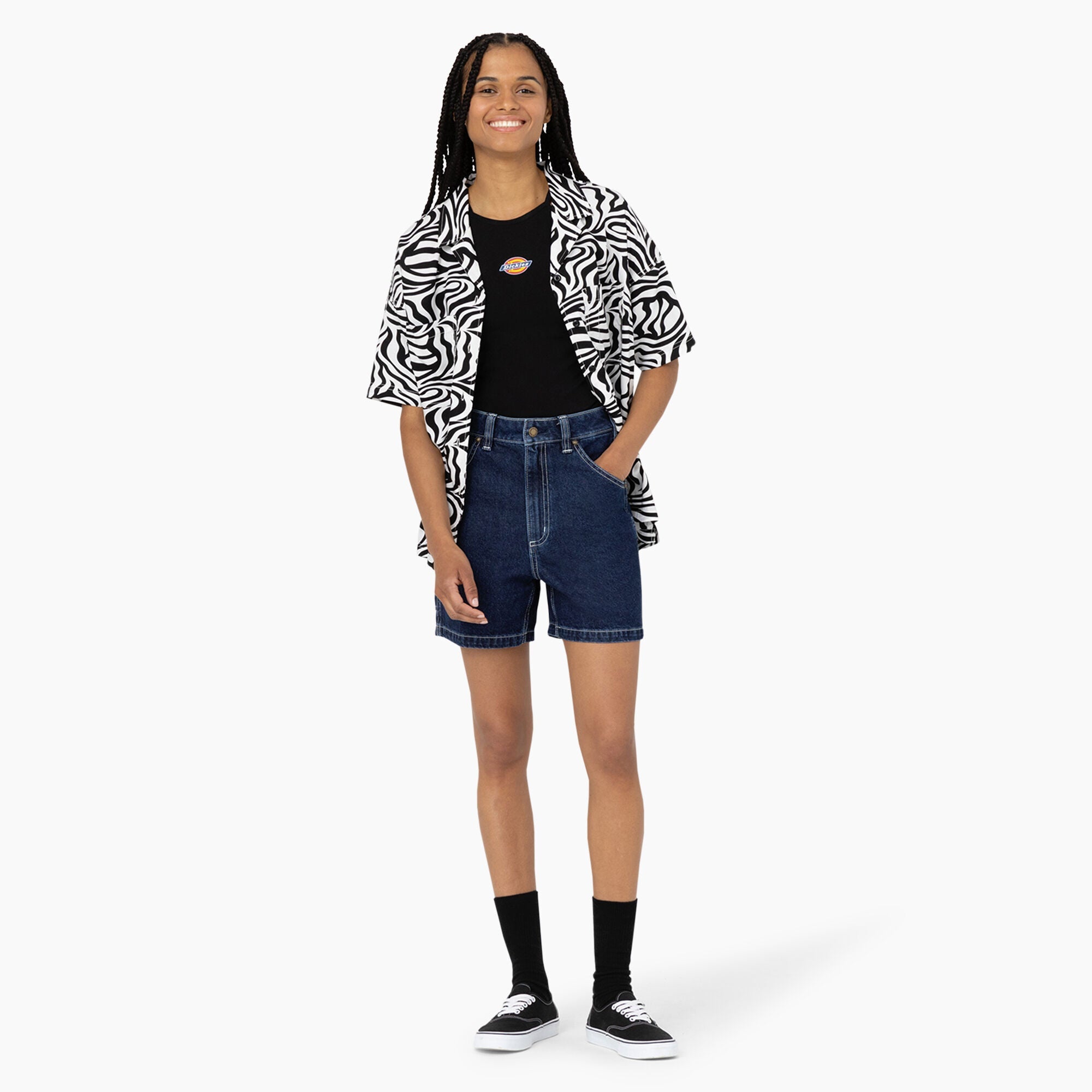 Women's Carpenter Jean Shorts, 5"