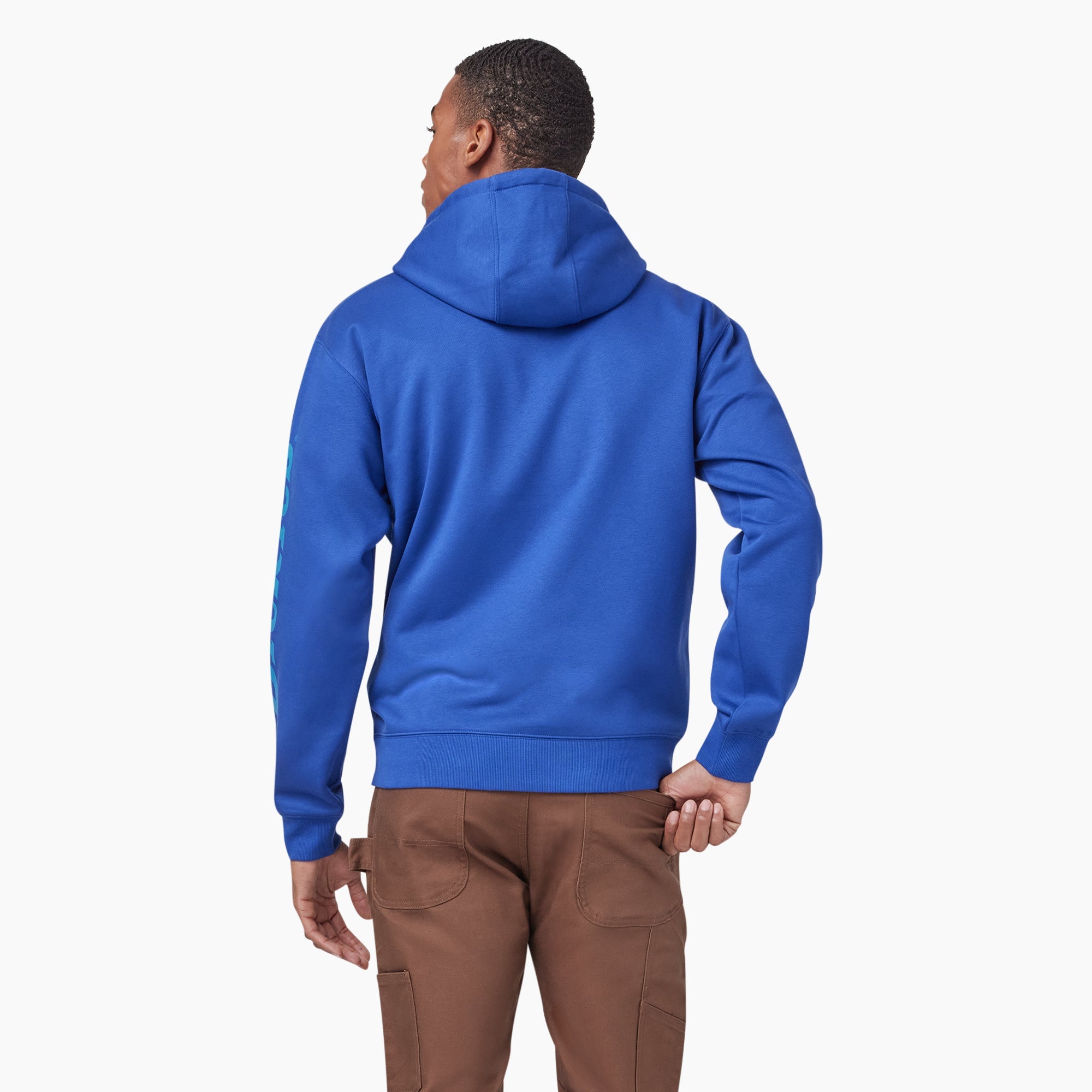 Water Repellent Sleeve Logo Hoodie