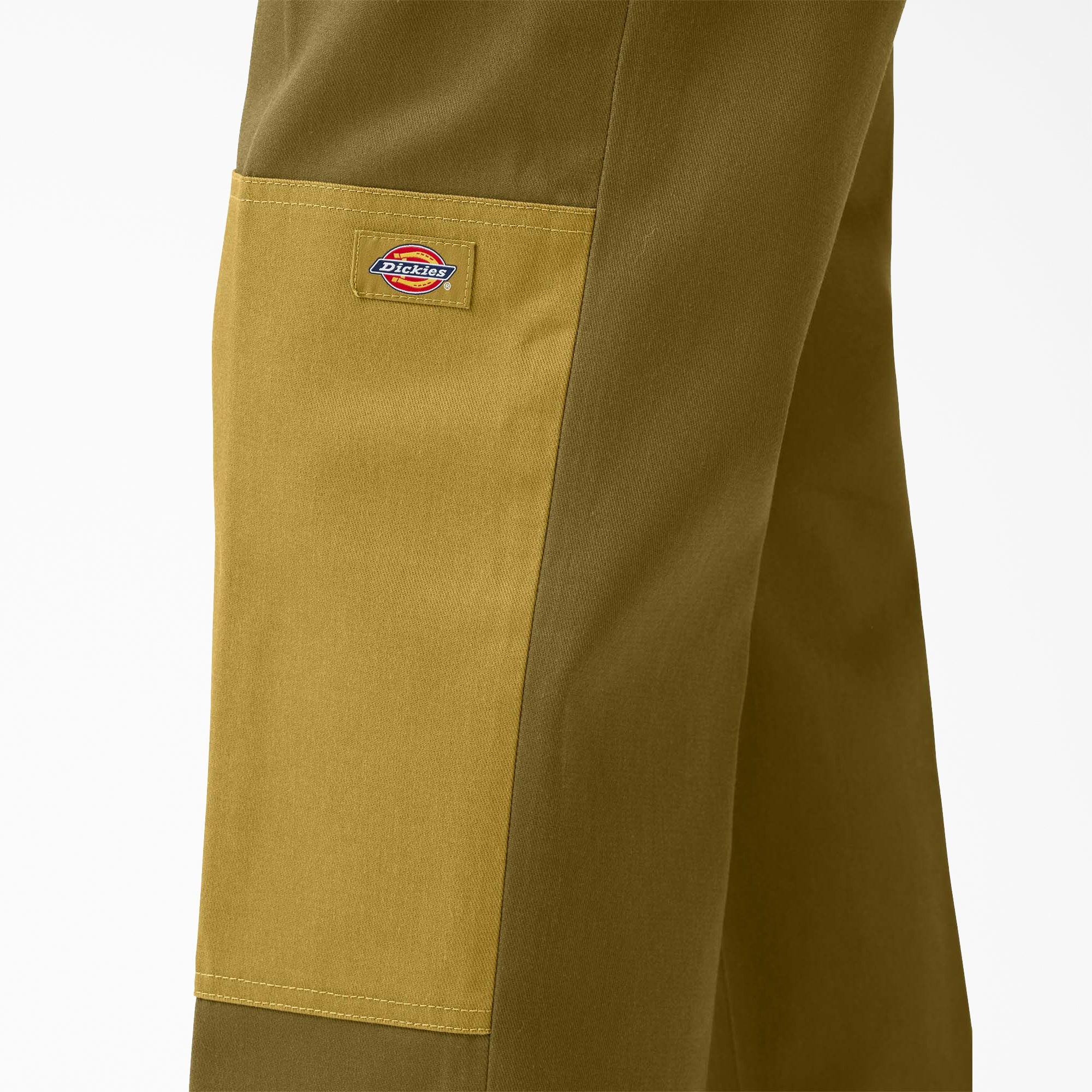 Contrast Double Knee Pants