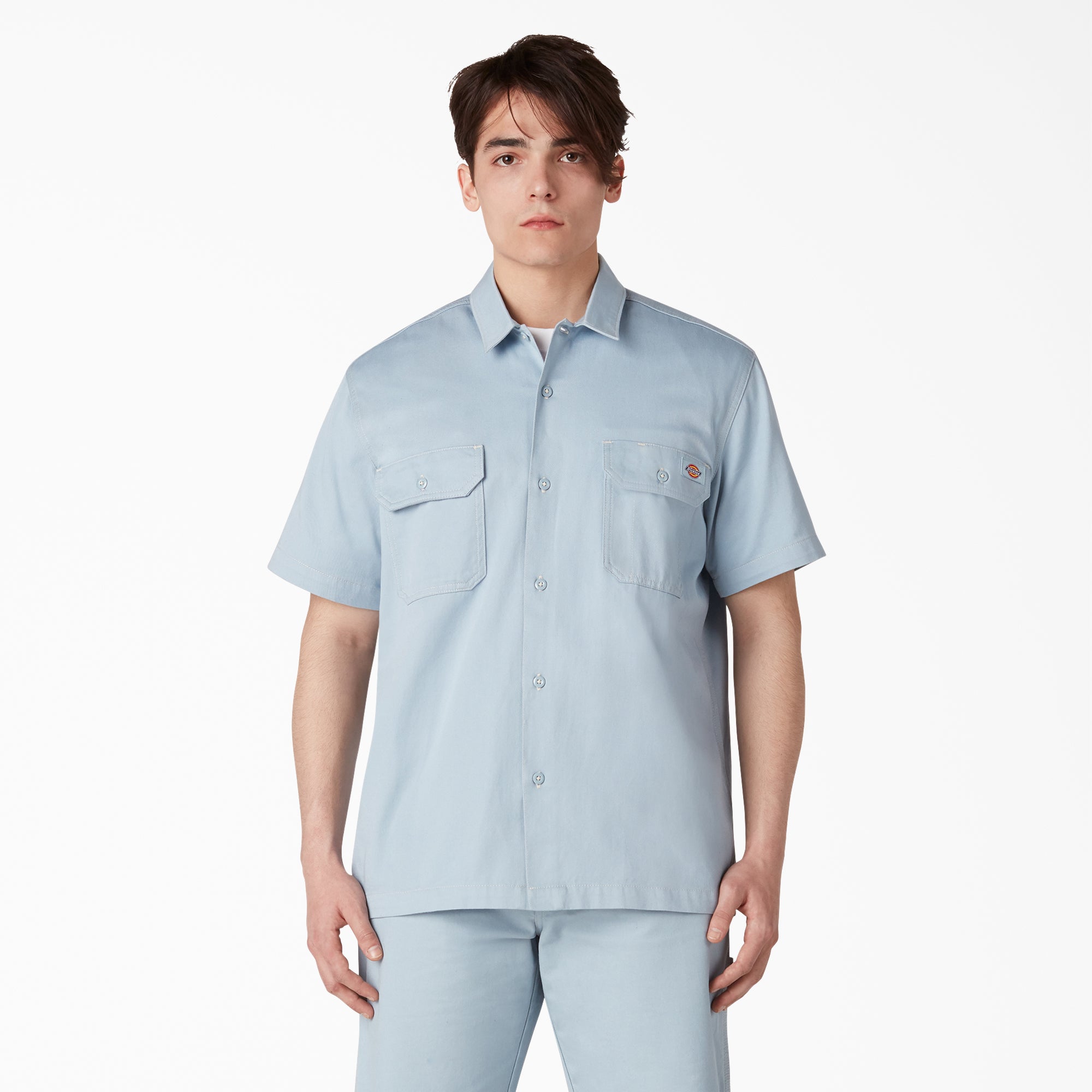 Sustainable Washed Work Shirt