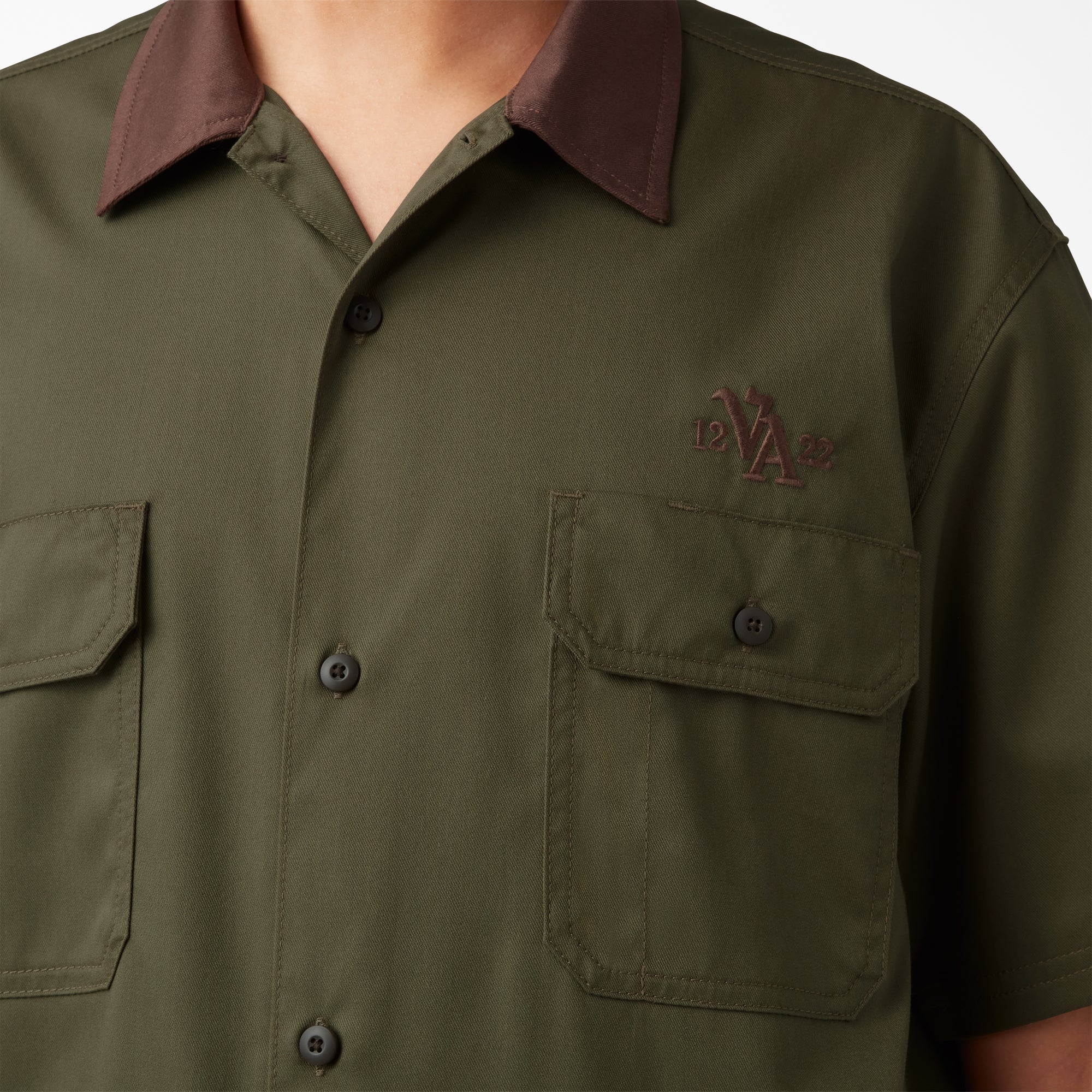 Vincent Alvarez Block Collar Work Shirt