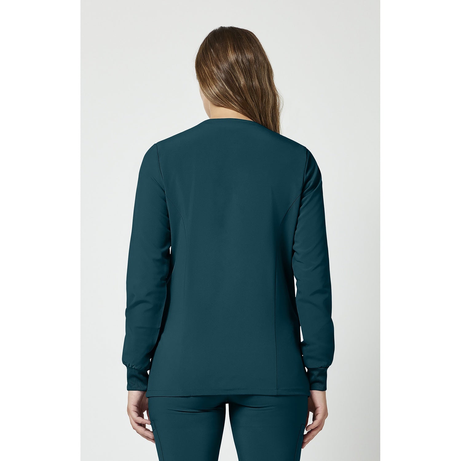 Women's EDS Essentials Snap Front Warm-Up Scrub Jacket