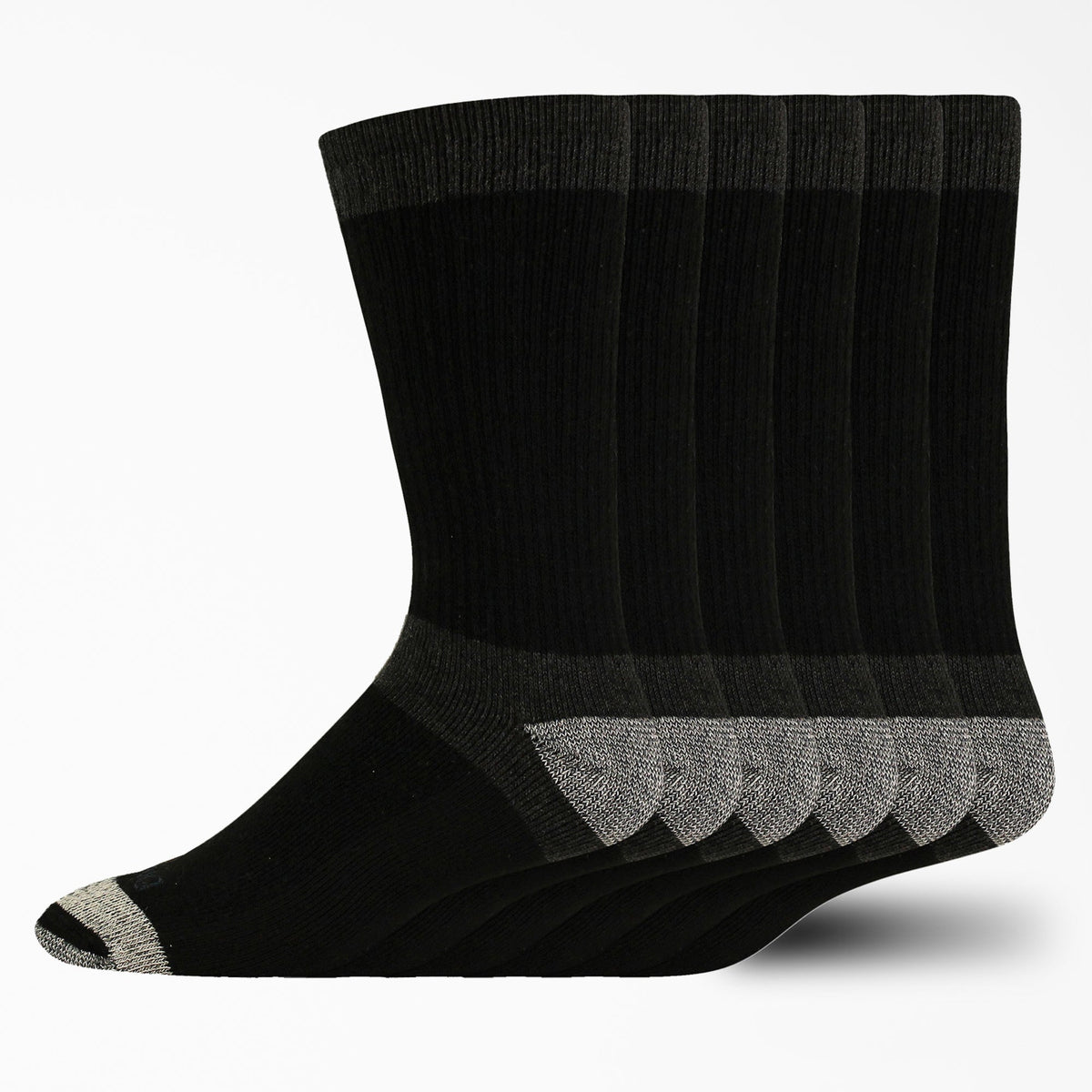Max Cushion Crew Socks, Size 6-12, 6-Pack