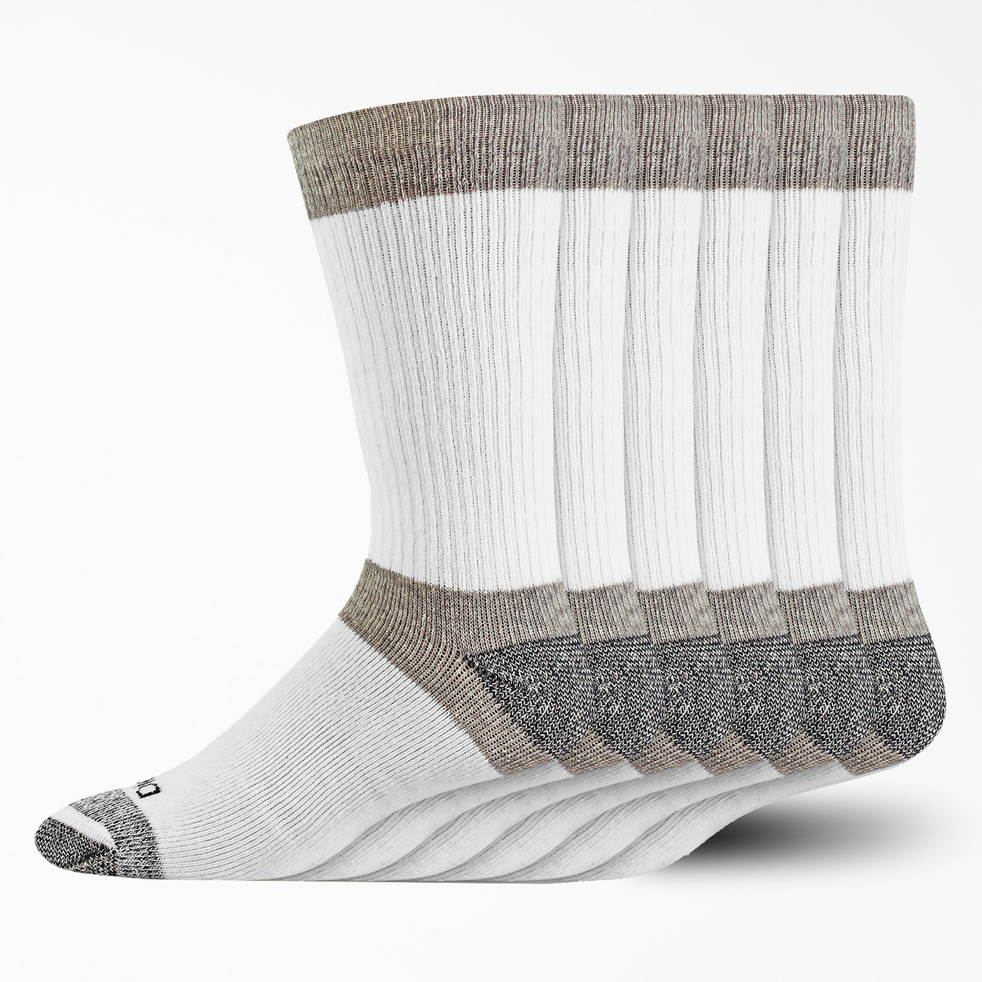 Max Cushion Crew Socks, Size 6-12, 6-Pack