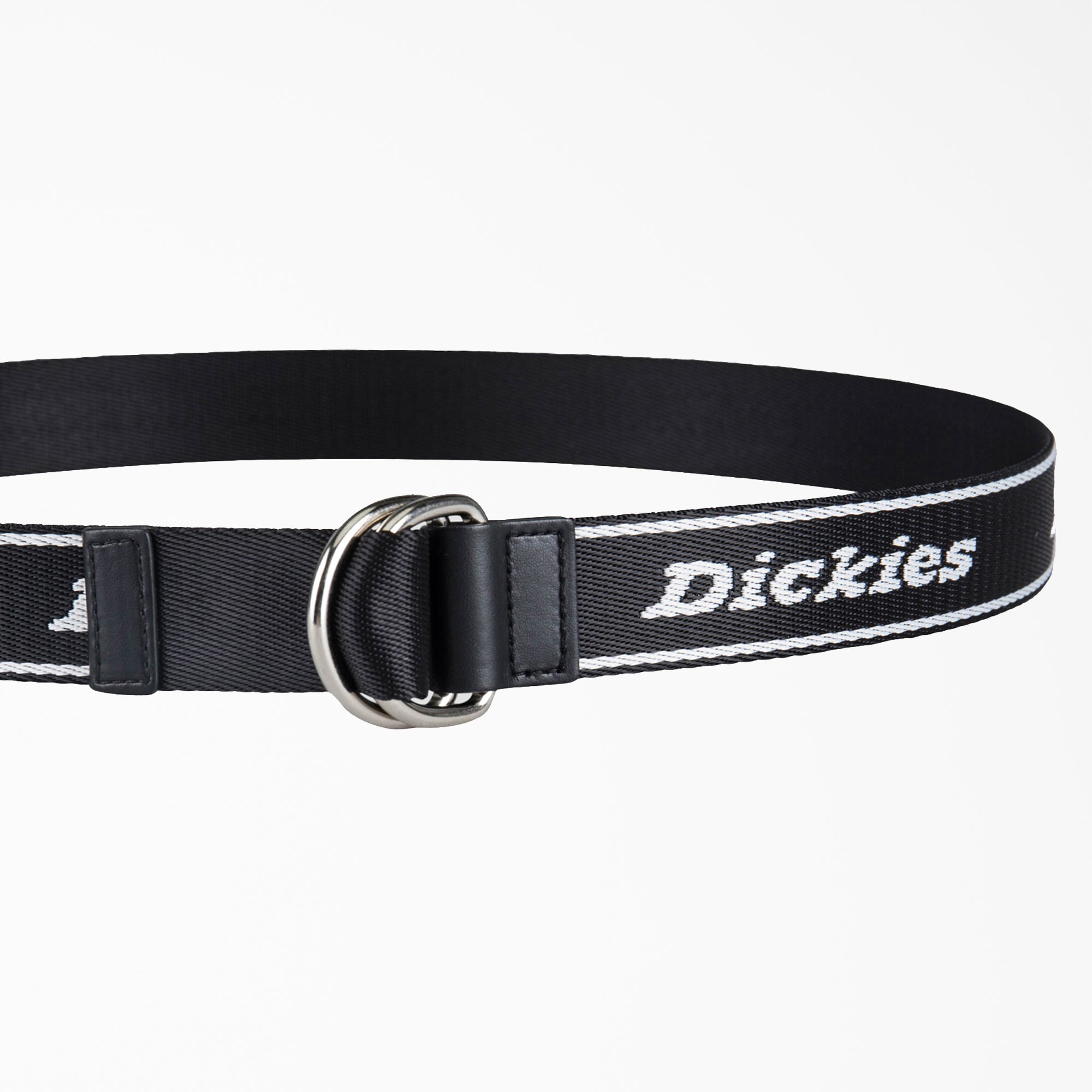 Women's D-Ring Logo Print Web Belt