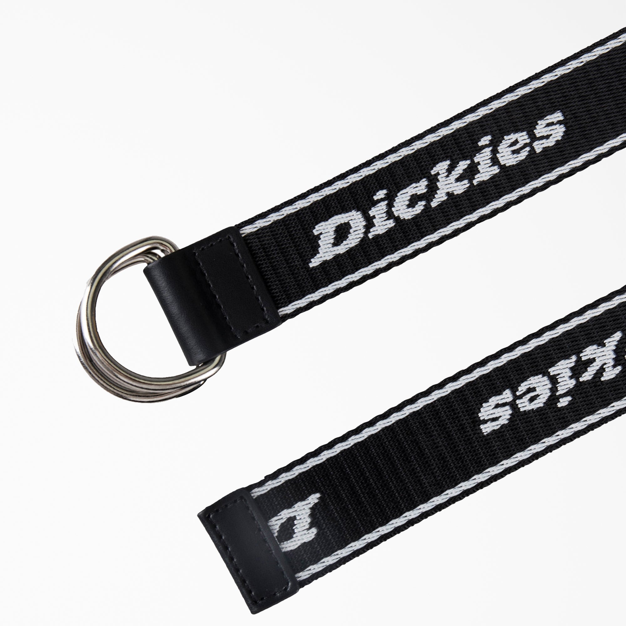 Women's D-Ring Logo Print Web Belt